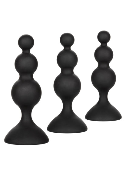 16680 calexotics anal silicone beaded anal kit