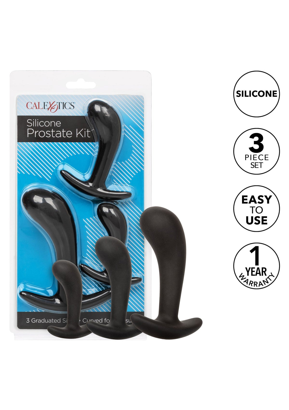 16686 calexotics anal silicone prostate kit