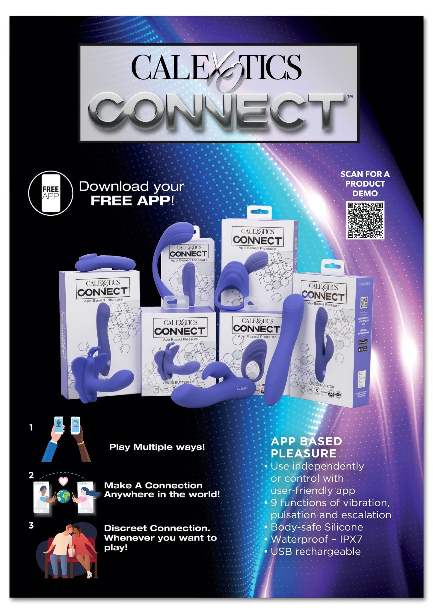 Retail Shelf Pack: CalExotics Connect
