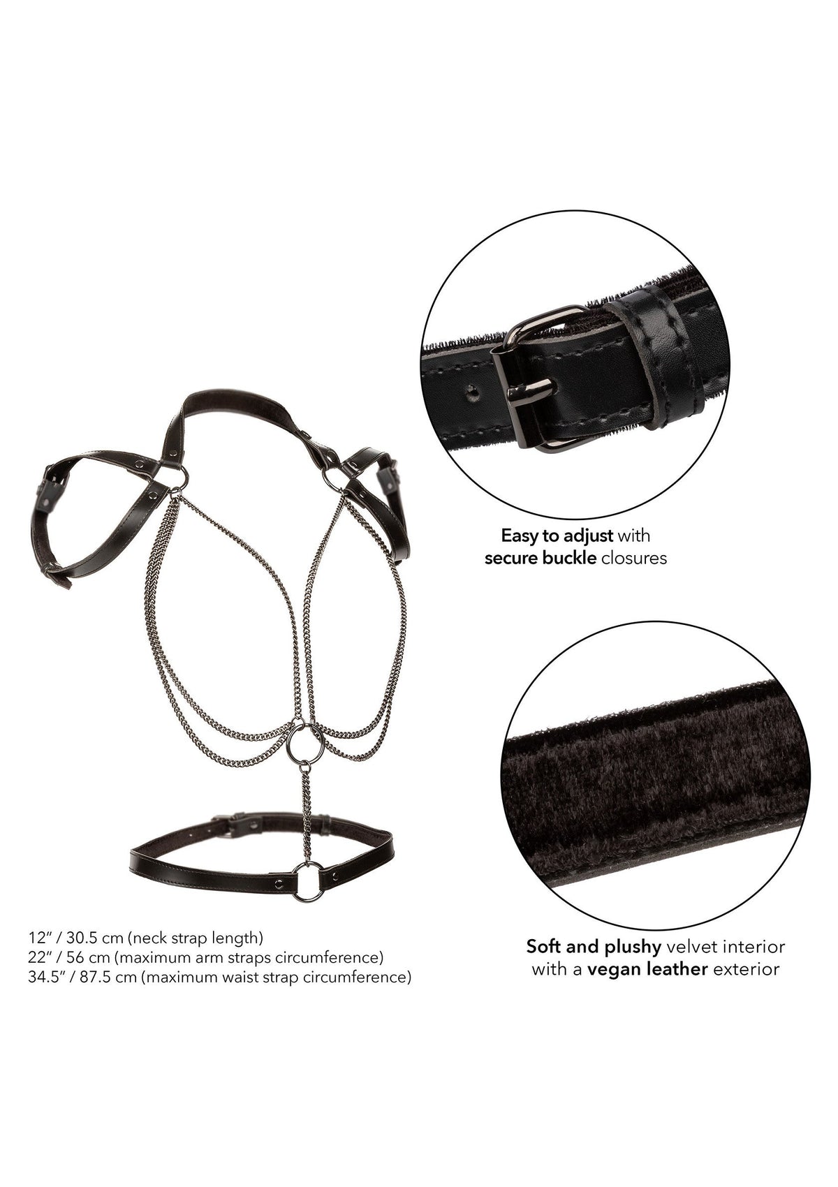 16775 calexotics euphoria multi chain halter