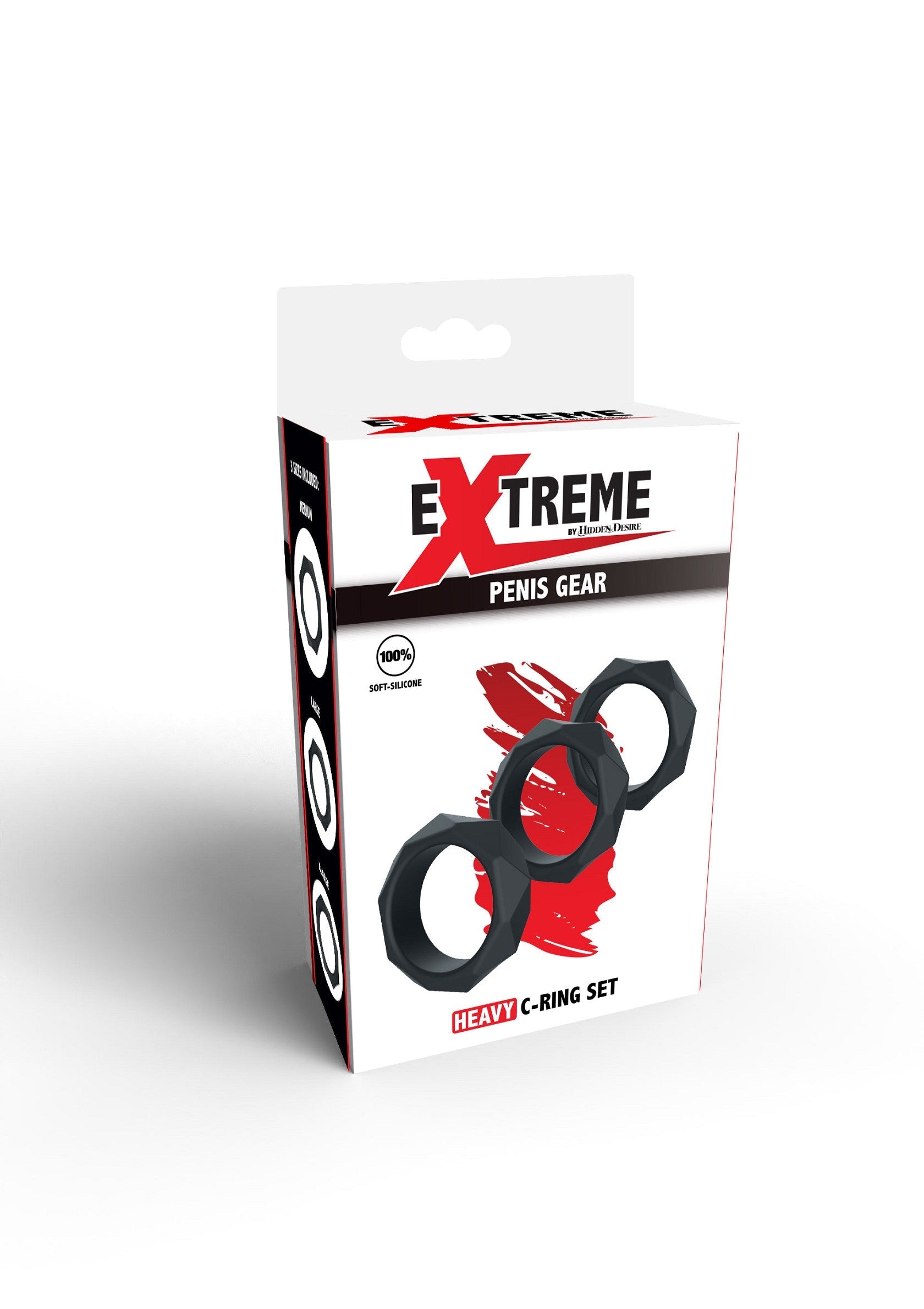 16815 hidden desire extreme heavy c ring set