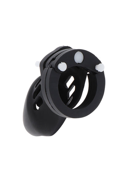 16822 hidden desire extreme chastity cock cage silicone small