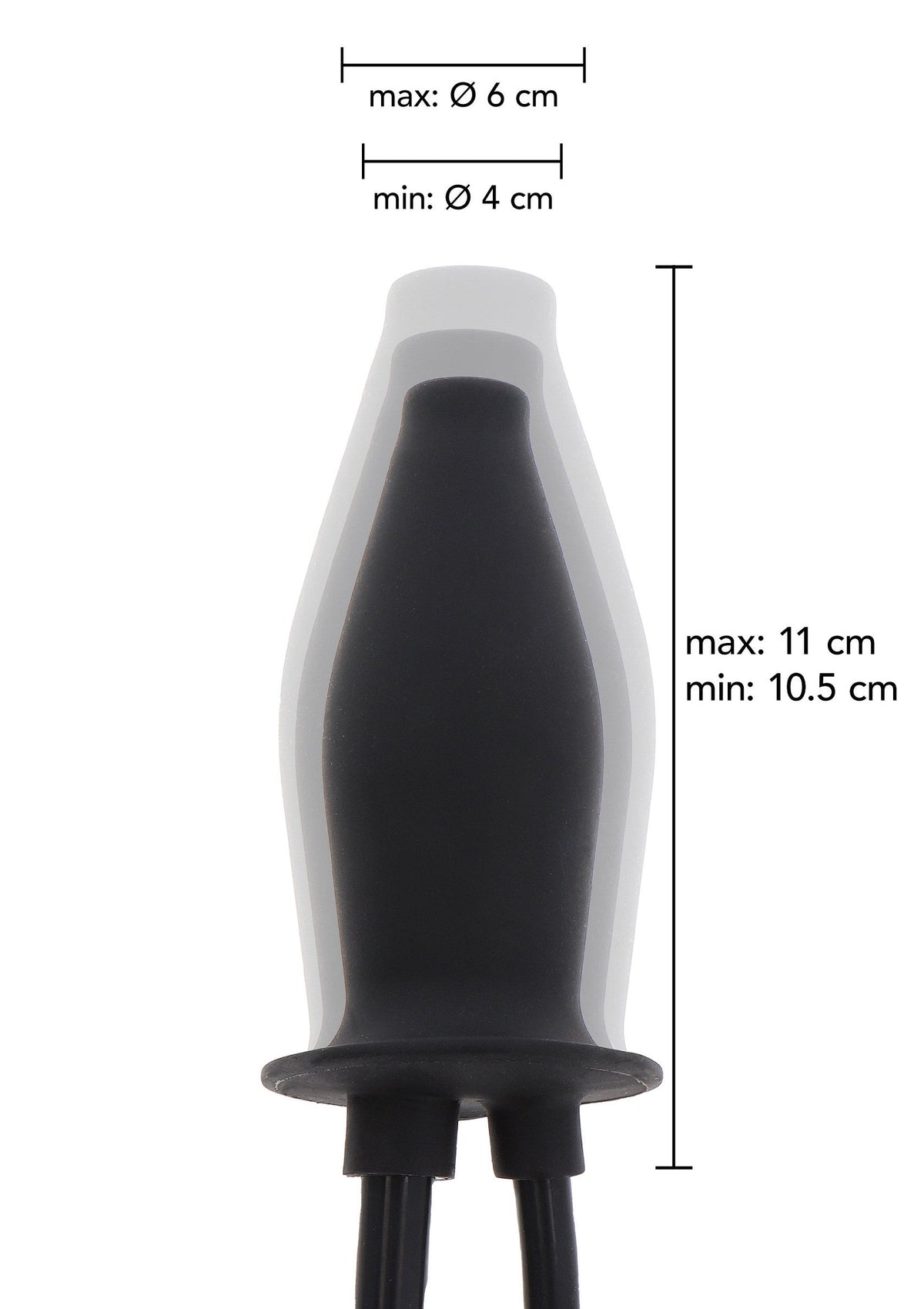 16854 hidden desire extreme inflatable lubricating plug