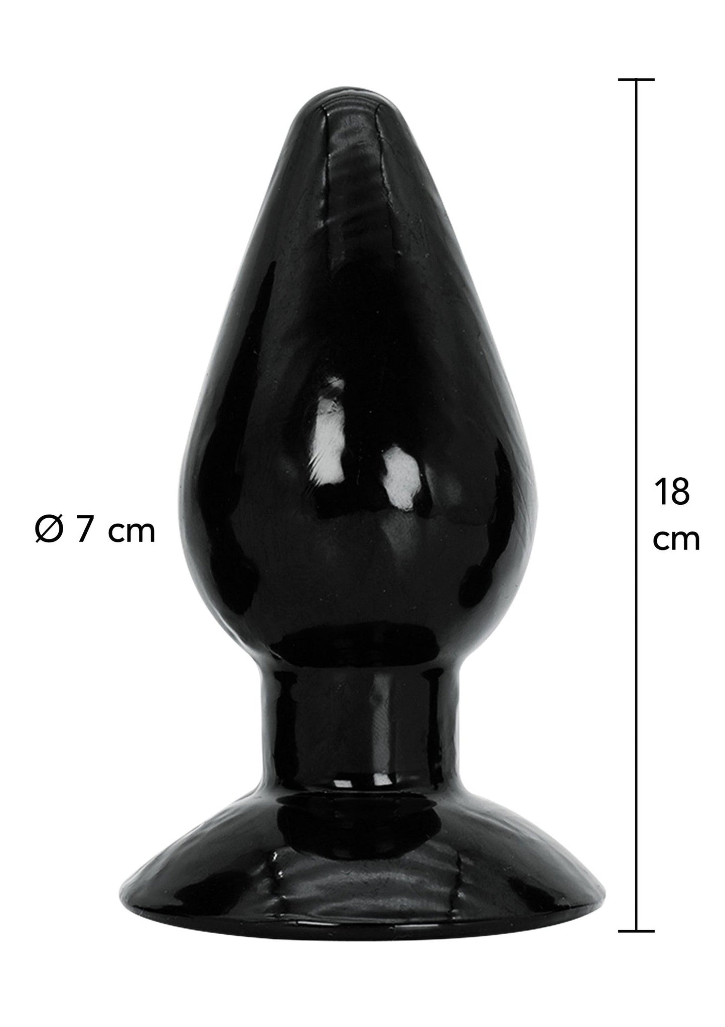 16864 hidden desire extreme buttplug extra large 18cm