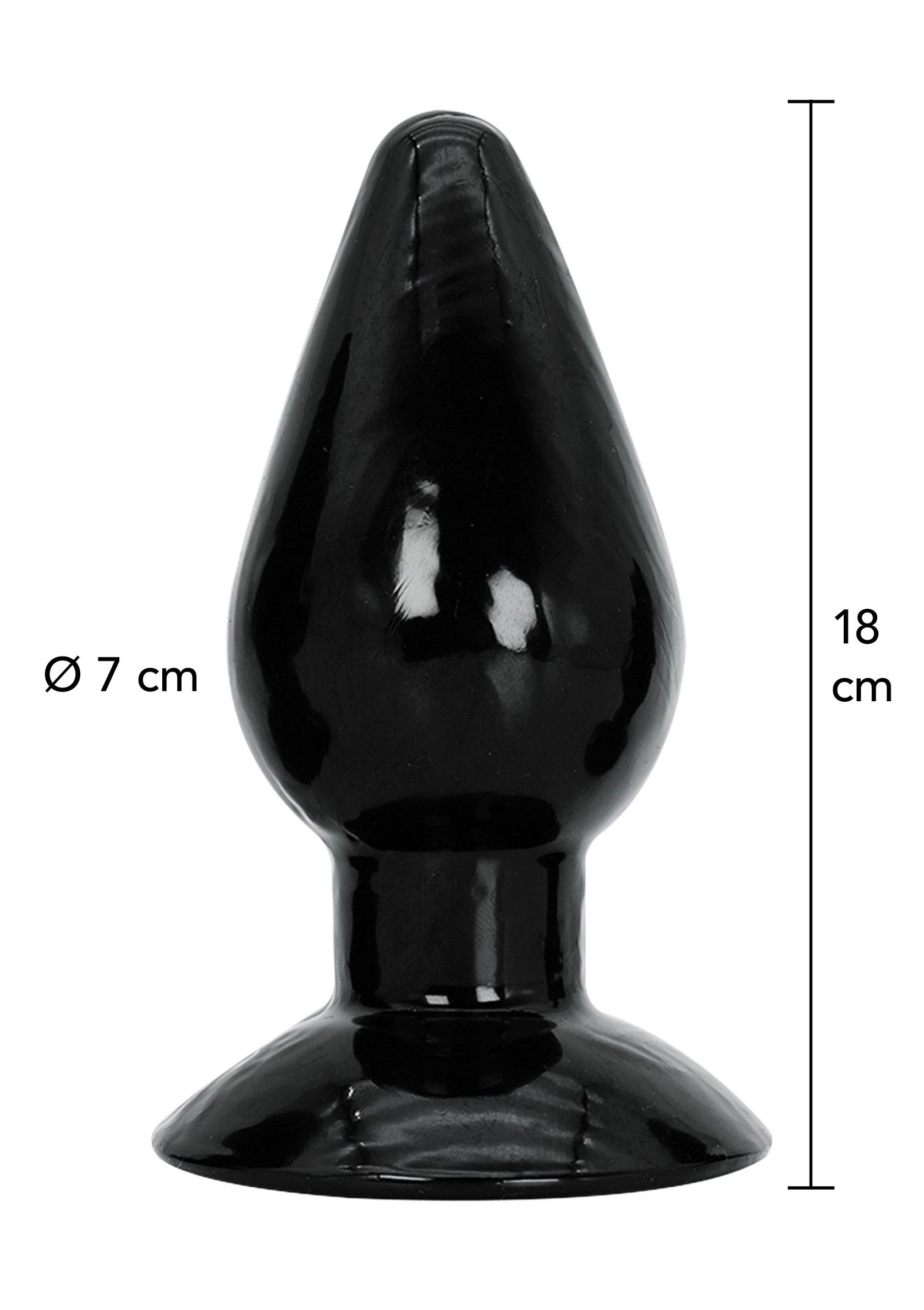 16864 hidden desire extreme buttplug extra large 18cm