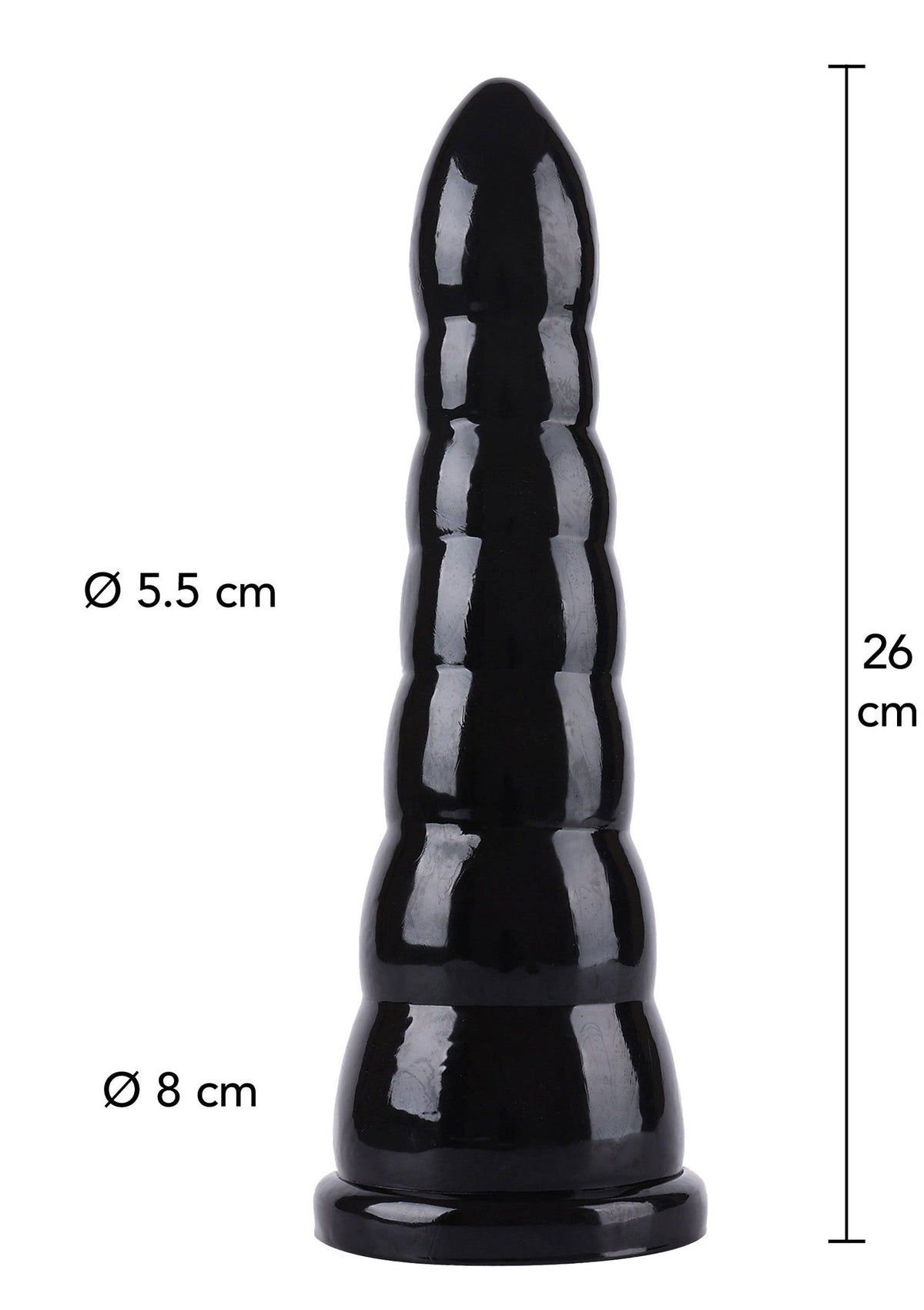 16874 hidden desire extreme anal cone 26cm