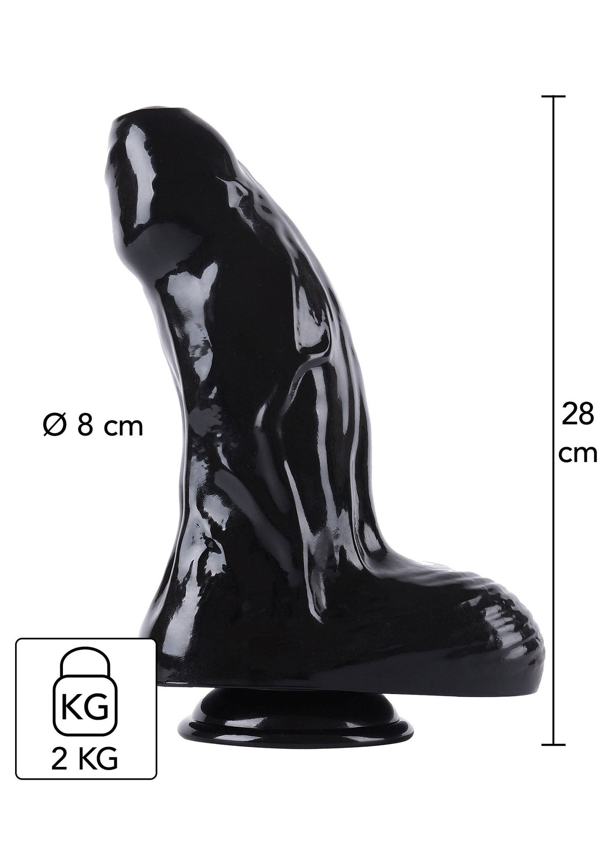16889 hidden desire extreme dong xtra thick 28cm