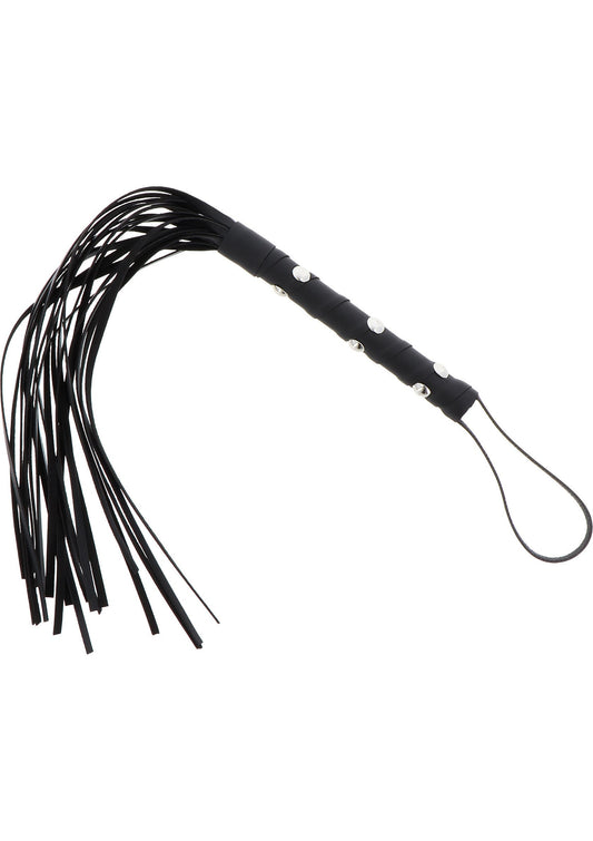 16895 hidden desire extreme short studded flogger whip
