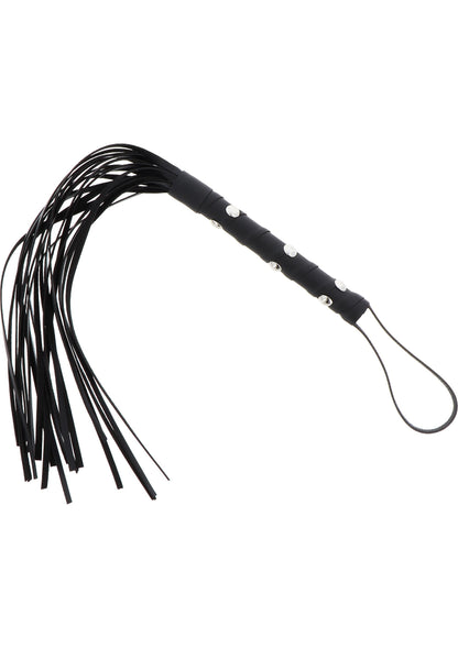 16895 hidden desire extreme short studded flogger whip