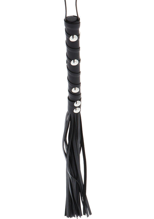 16895 hidden desire extreme short studded flogger whip