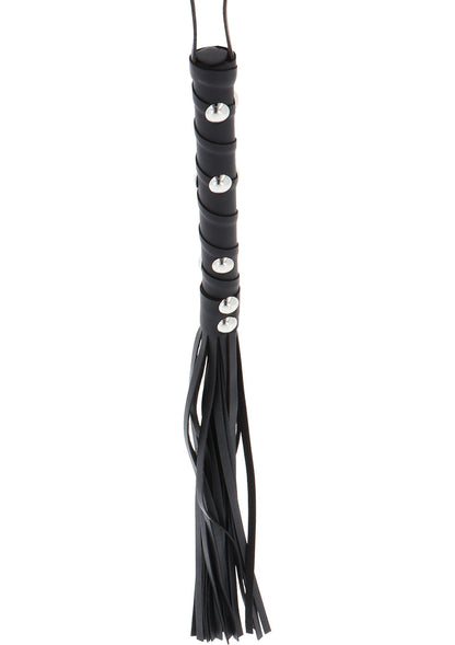 16895 hidden desire extreme short studded flogger whip