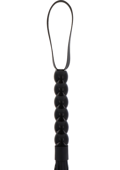 16898 hidden desire extreme long beaded flogger whip