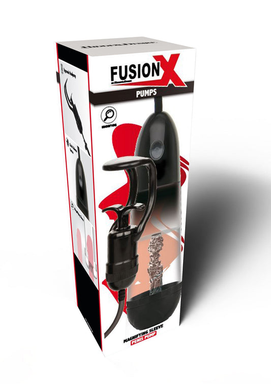 16962 hidden desire fusion magnifying sleeve penis pump