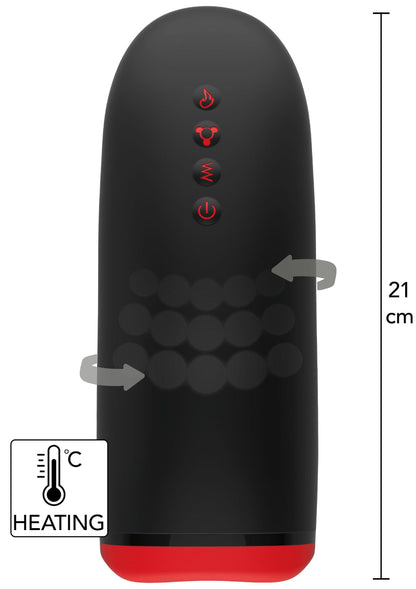 16966 hidden desire fusion beaded tongue masturbator