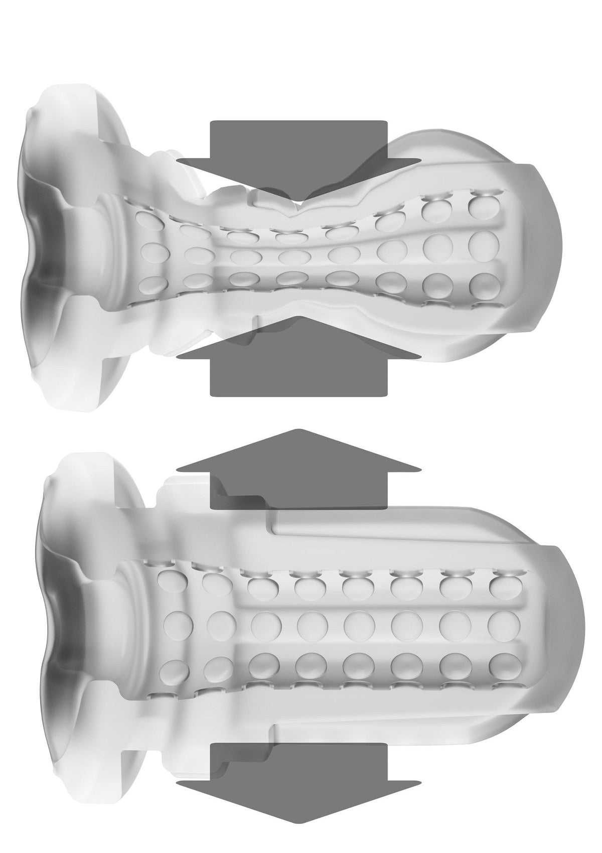 16967 hidden desire fusion super suction masturbator