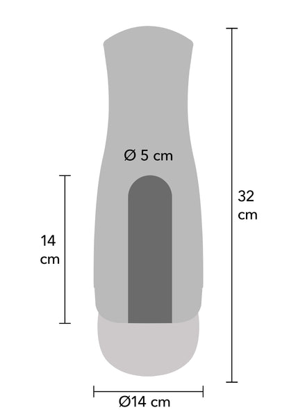 Deep Squeeze Nutbuster Triple Masturbator