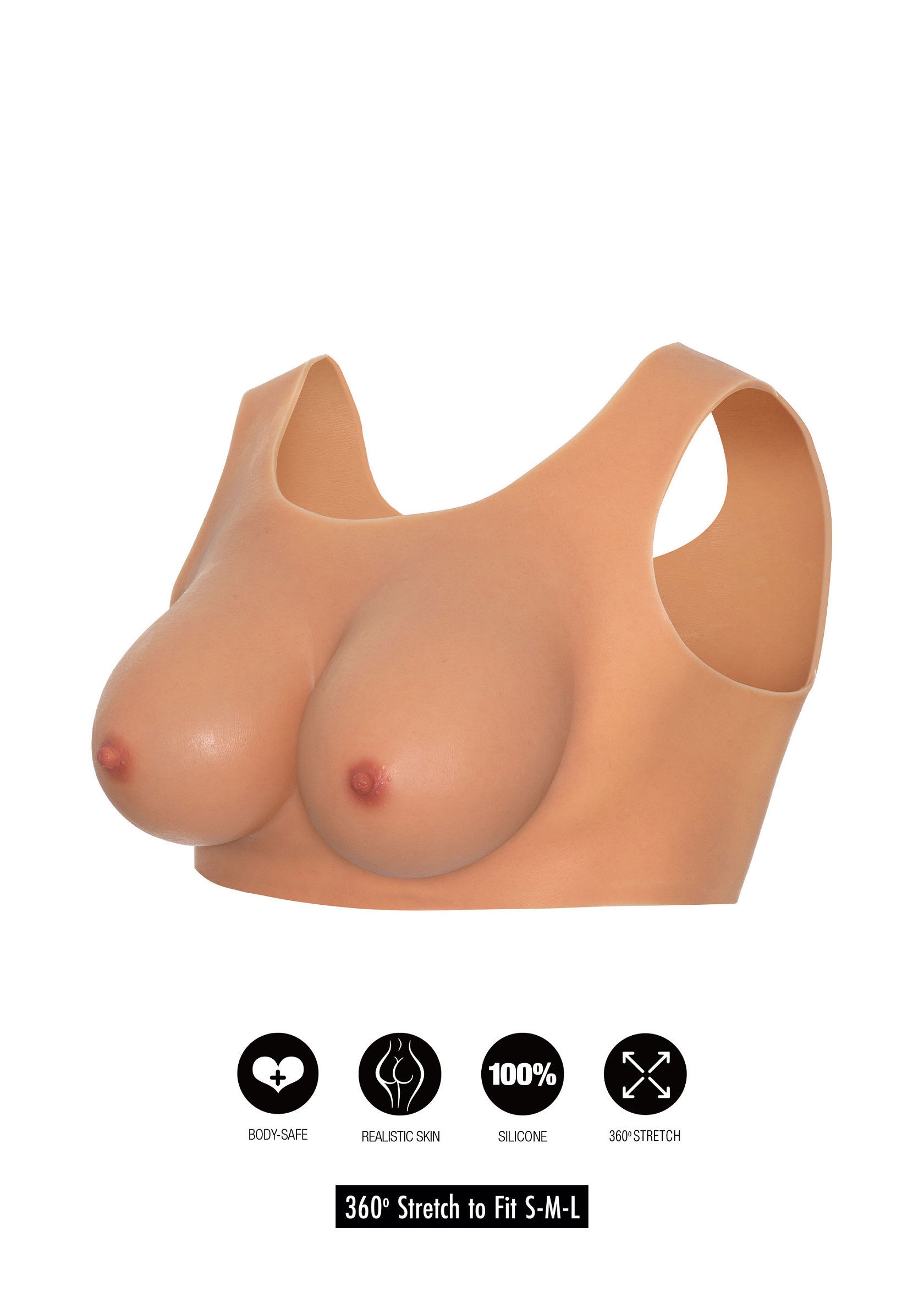 16981 hidden desire alter ego wearable breasts top d cup