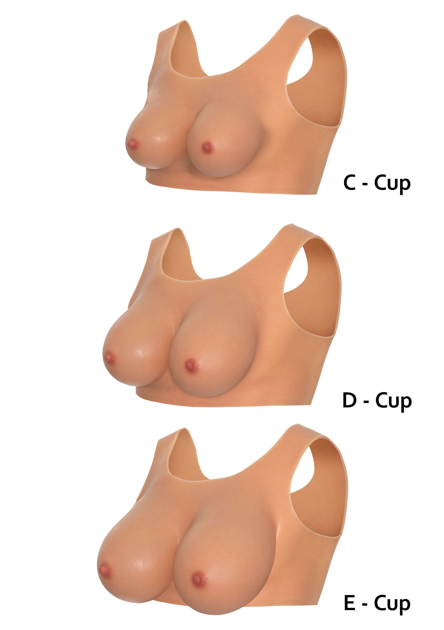16981 hidden desire alter ego wearable breasts top d cup