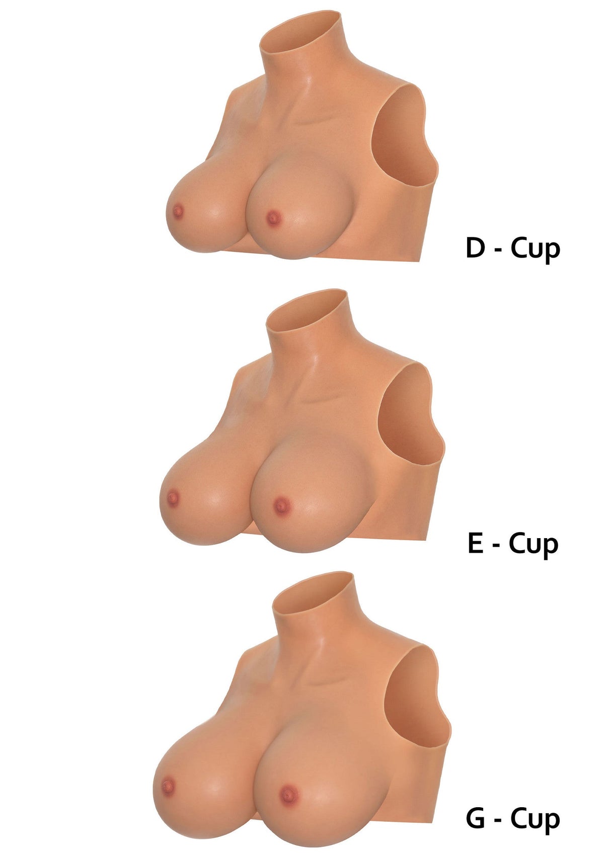 16984 hidden desire alter ego wearable breasts crop top e cup