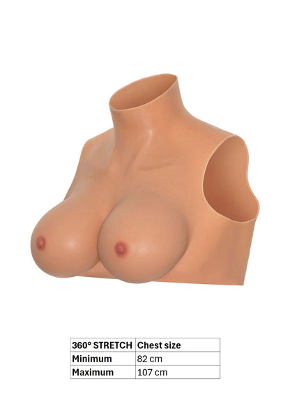 16984 hidden desire alter ego wearable breasts crop top e cup