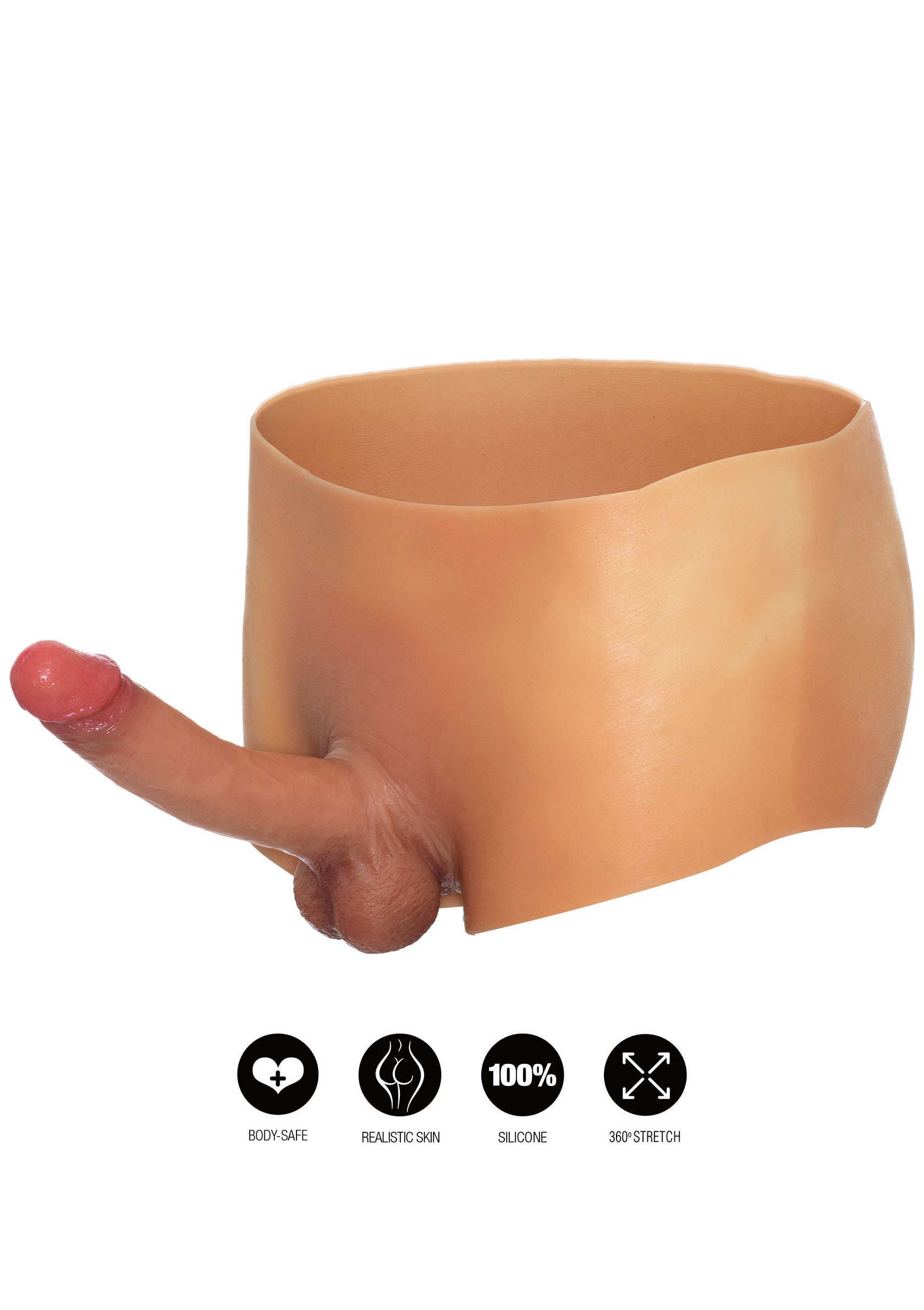 16993 hidden desire alter ego penis boxershort 18cm dildo