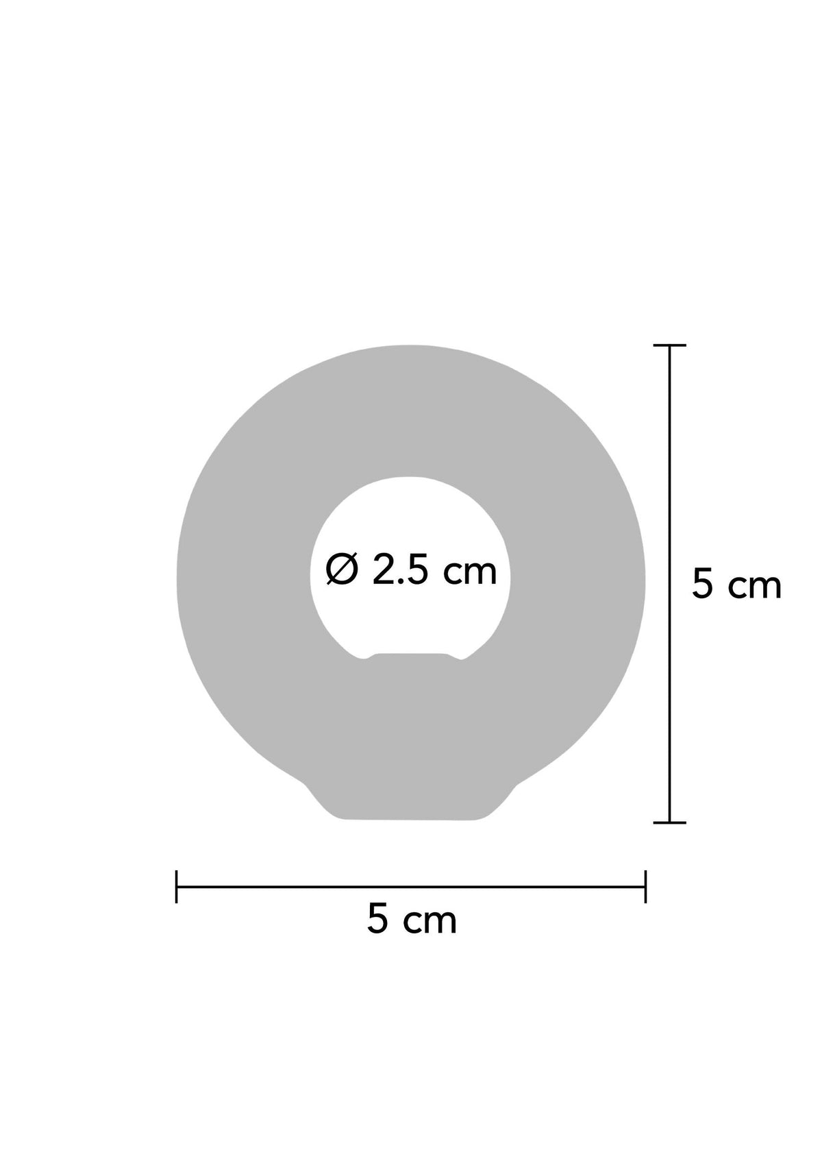 17042 hidden desire bangers c rings soft silicone stud c ring