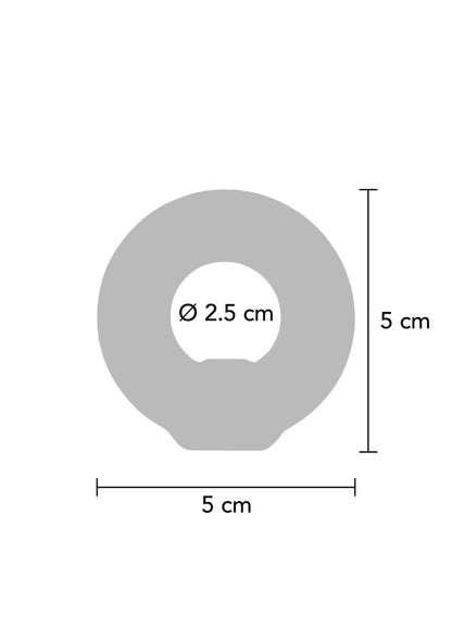 17042 hidden desire bangers c rings soft silicone stud c ring