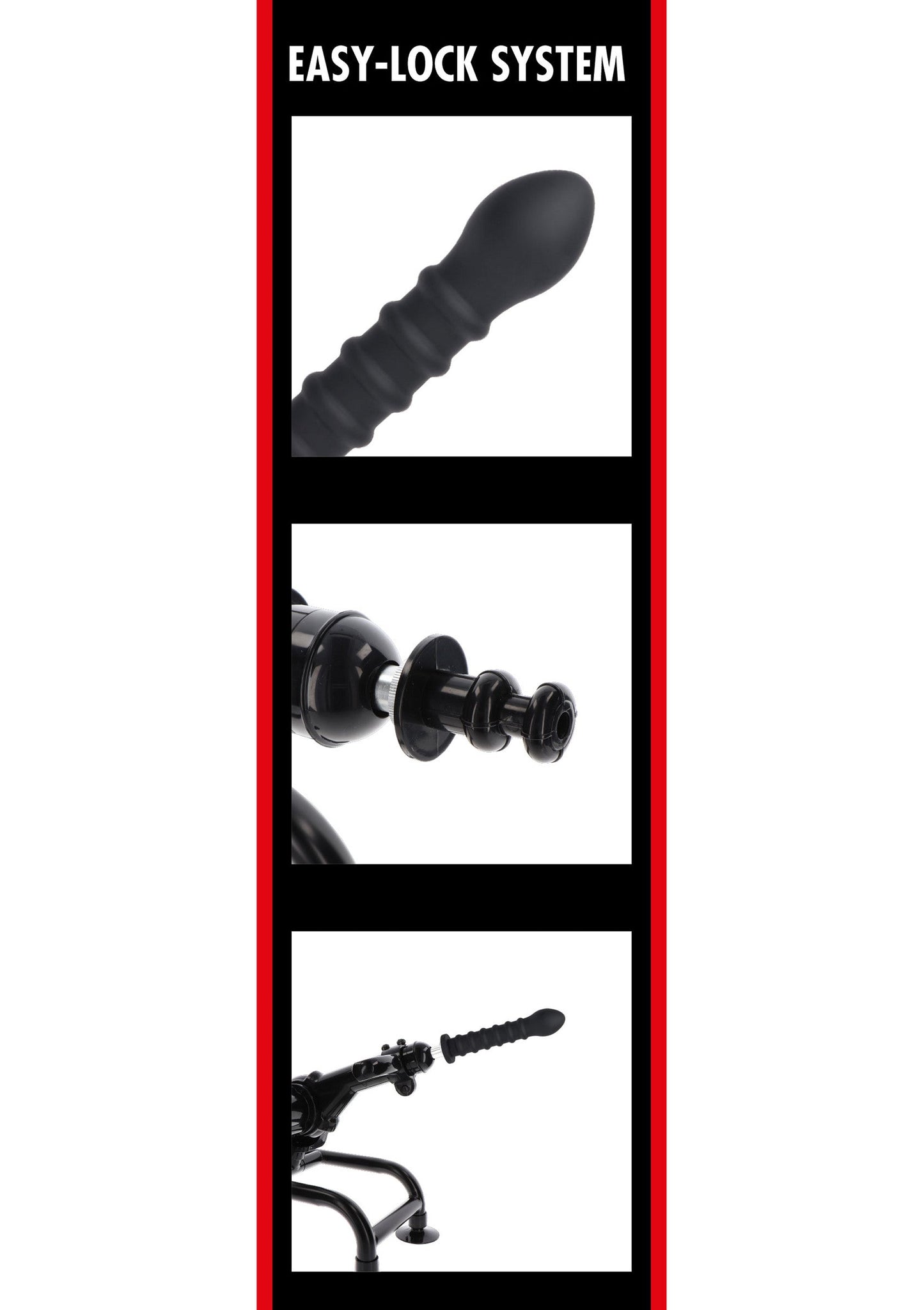 17093 hidden desire bangers fuck machines ribbed dong easy lock 19cm