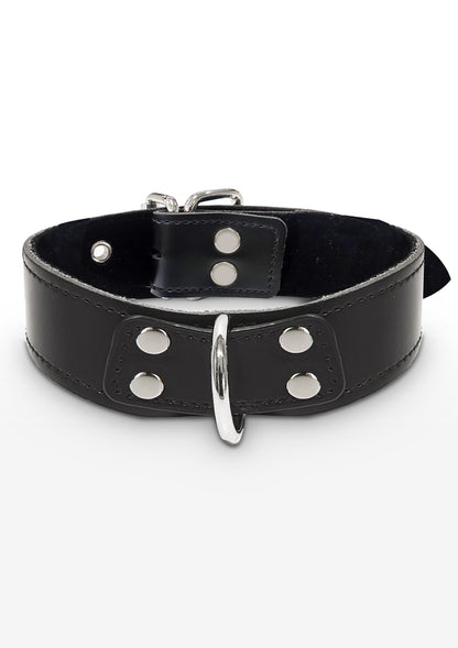 17102 taboom luxury bondage essentials elegant d ring collar