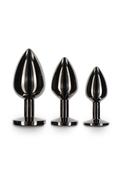 17116 taboom luxury bondage essentials butt plug with diamond jewel s