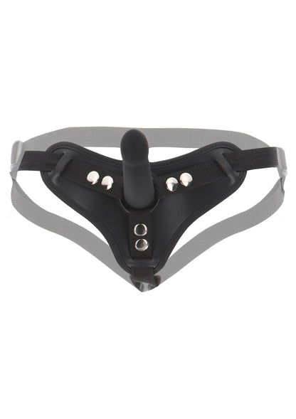 17120 taboom luxury bondage essentials strap on harness with dong s