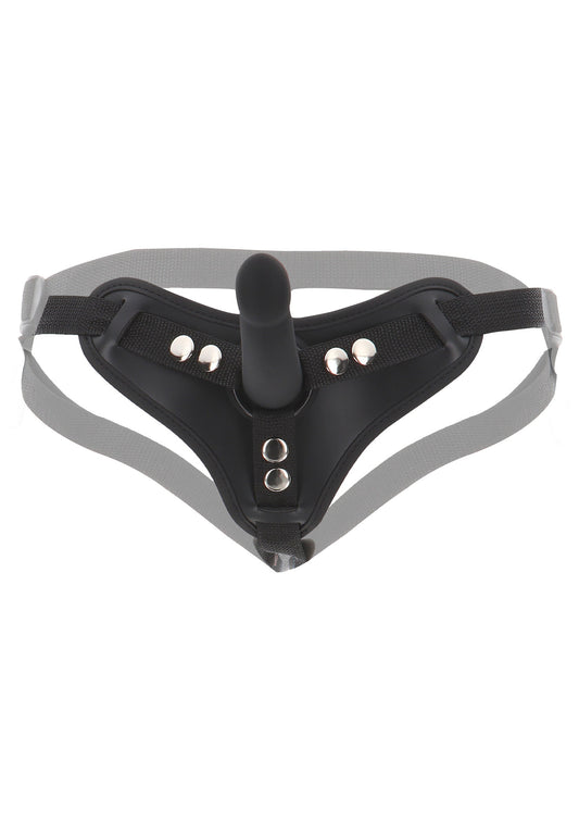 17120 taboom luxury bondage essentials strap on harness with dong s