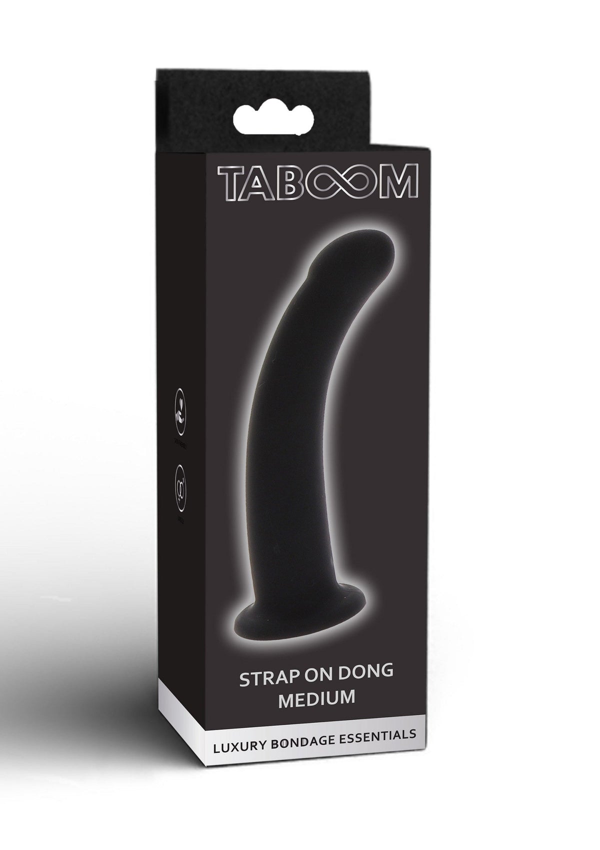 17122 taboom luxury bondage essentials strap on dong medium