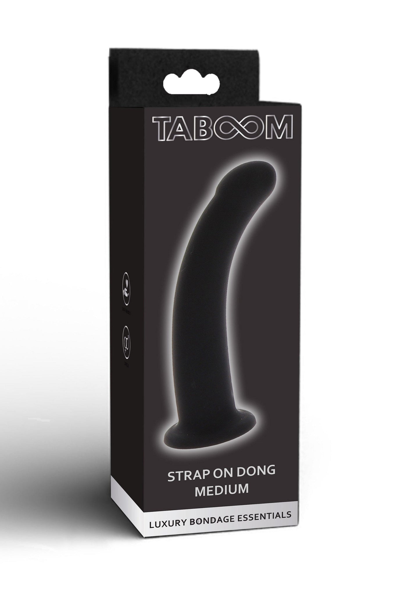 17122 taboom luxury bondage essentials strap on dong medium