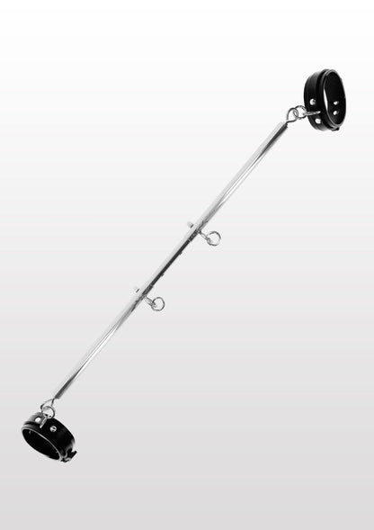 17125 taboom luxury bondage essentials spreader bar with ankle cuffs