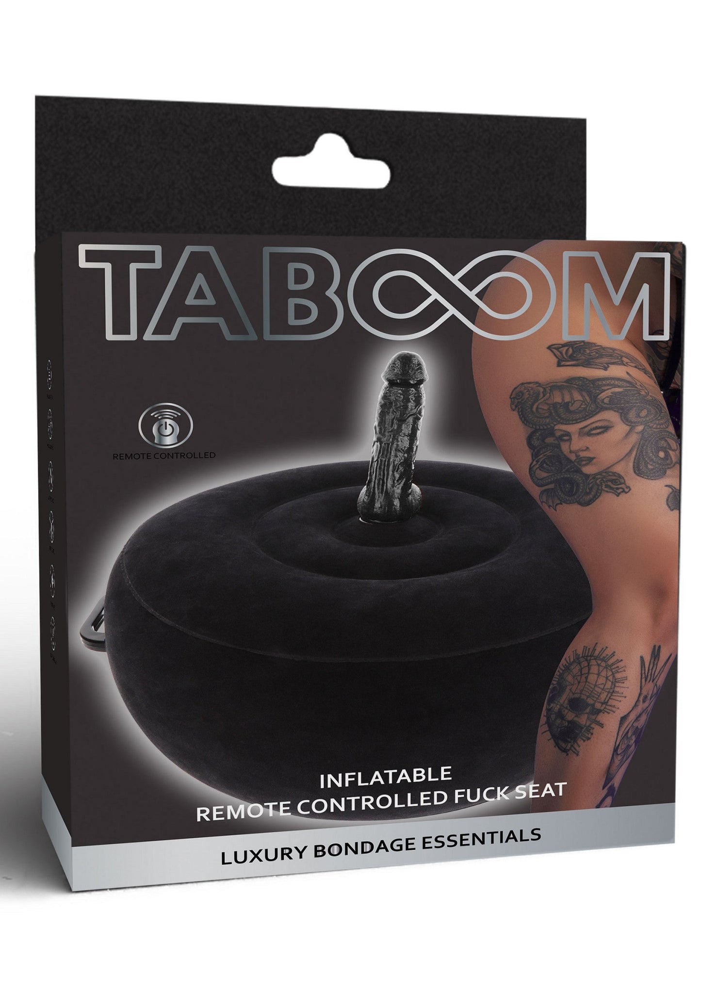 17129 taboom luxury bondage essentials inflatable fuck seat w remote