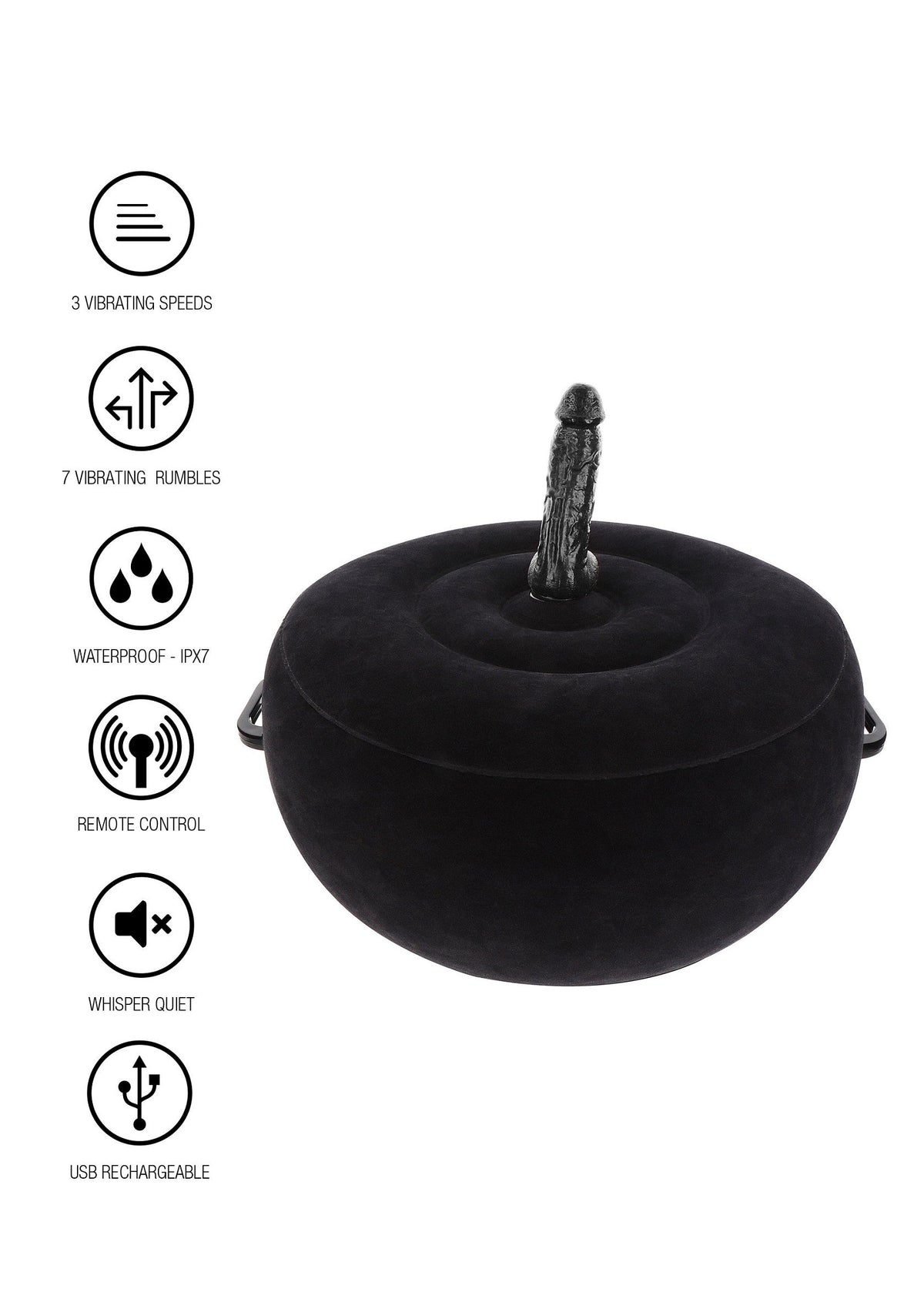 17129 taboom luxury bondage essentials inflatable fuck seat w remote
