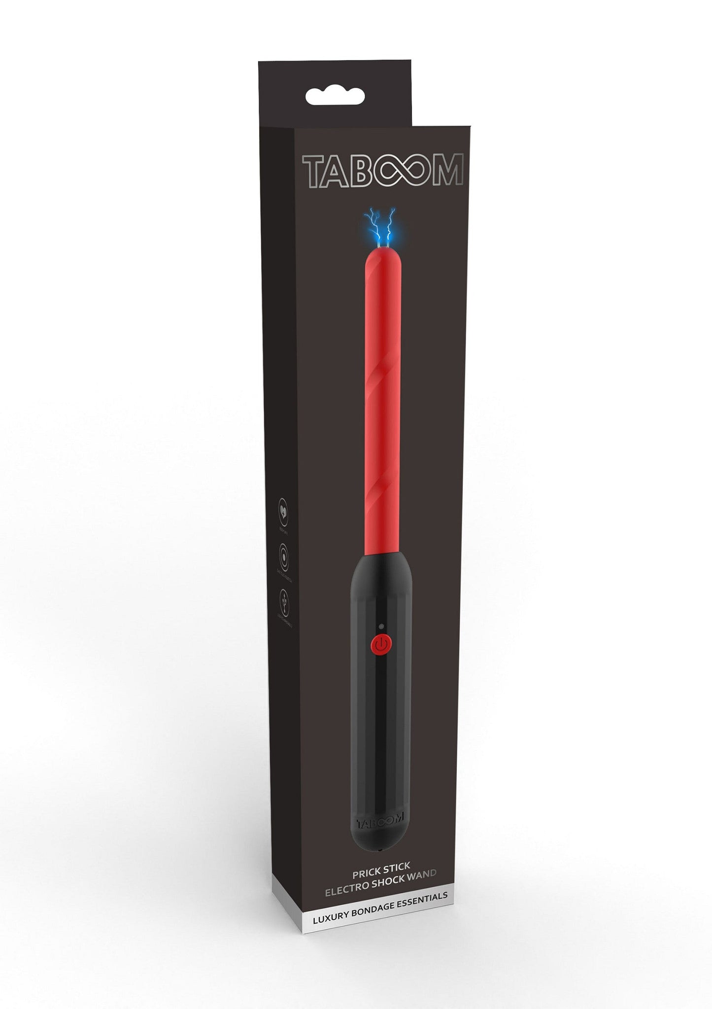 17135 taboom luxury bondage essentials prick stick electro shock wand