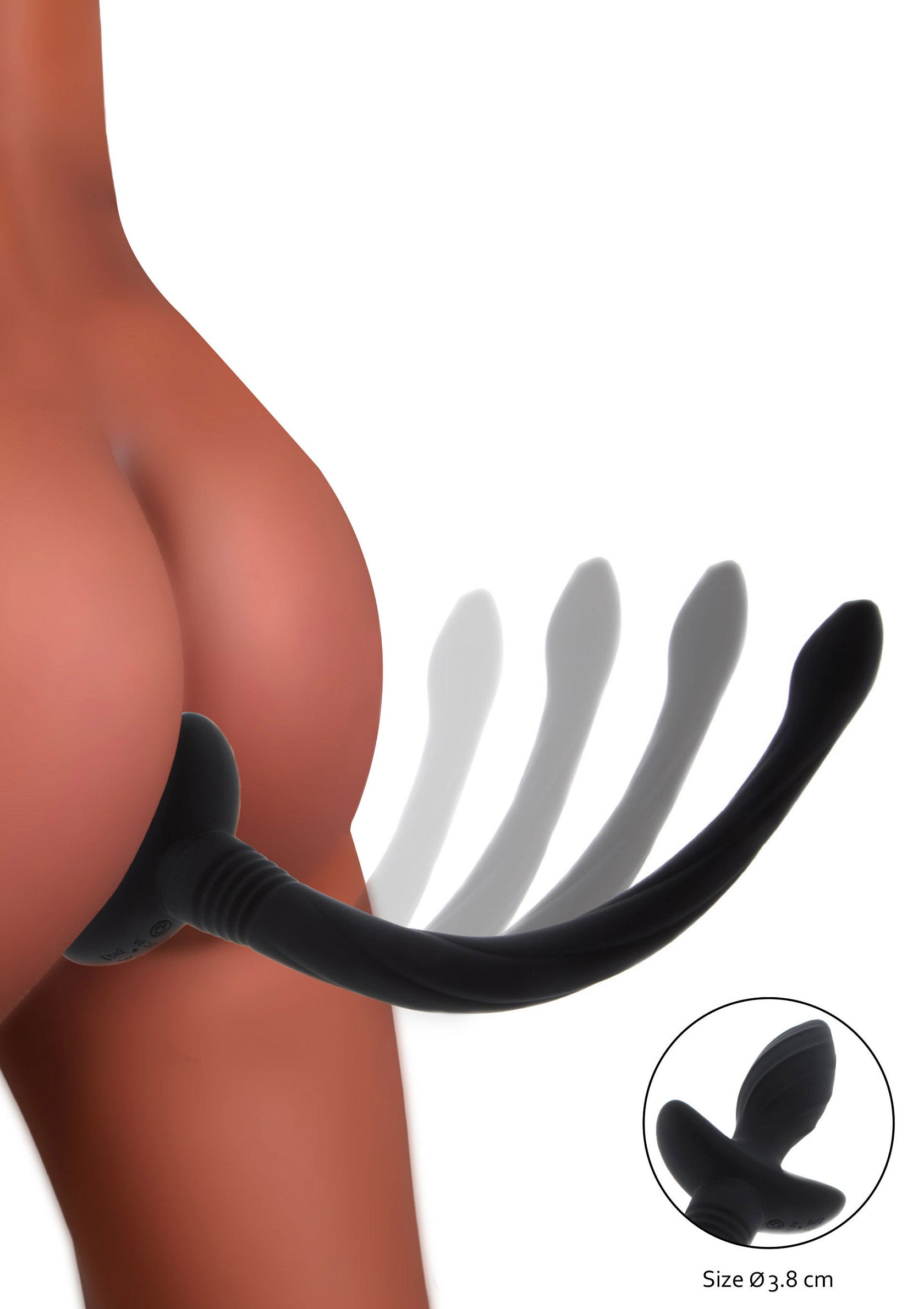 17142 taboom luxury bondage essentials puppy play wiggle tail