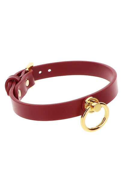 17152 taboom bondage in luxury o ring collar
