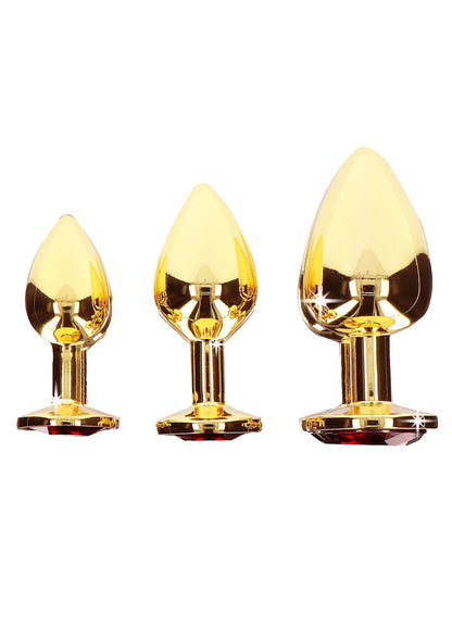 17168 taboom bondage in luxury butt plug with diamond jewel m