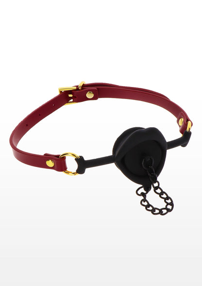 17172 taboom bondage in luxury kinky gag with plug