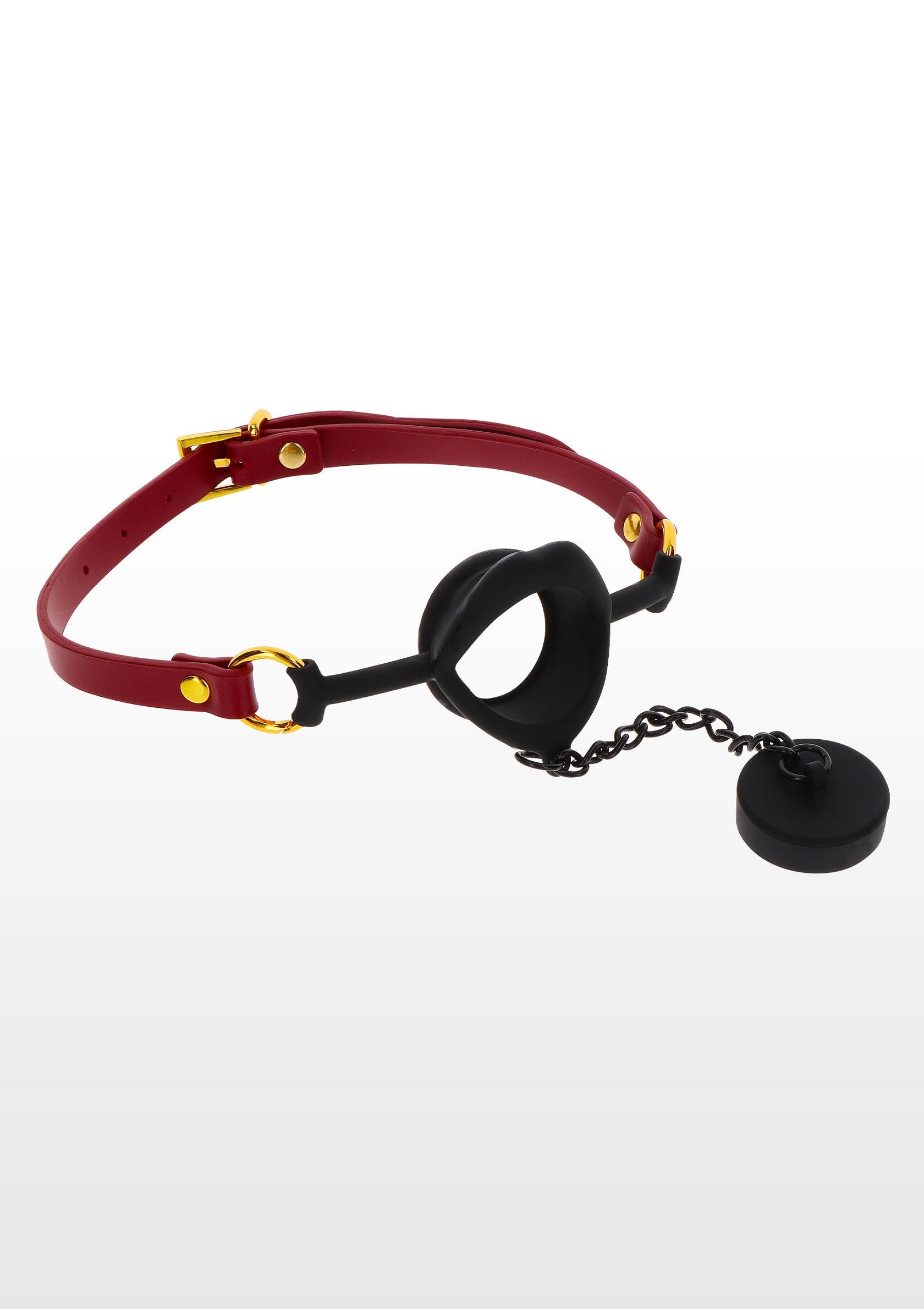 17172 taboom bondage in luxury kinky gag with plug