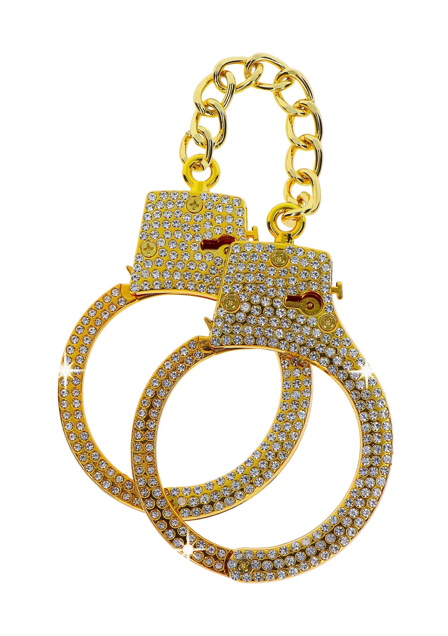 17178 taboom bondage in luxury diamond wrist cuffs gold