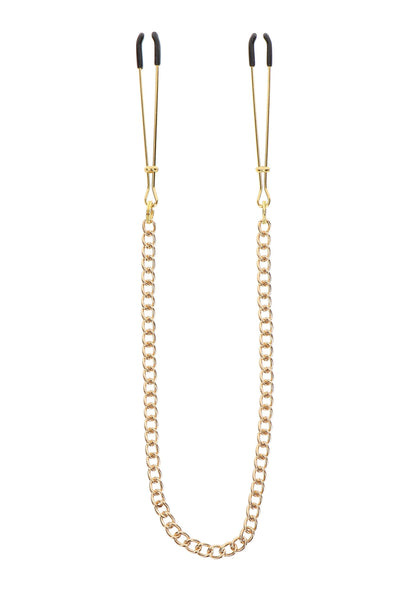 17271 taboom nipple play tweezers with chain