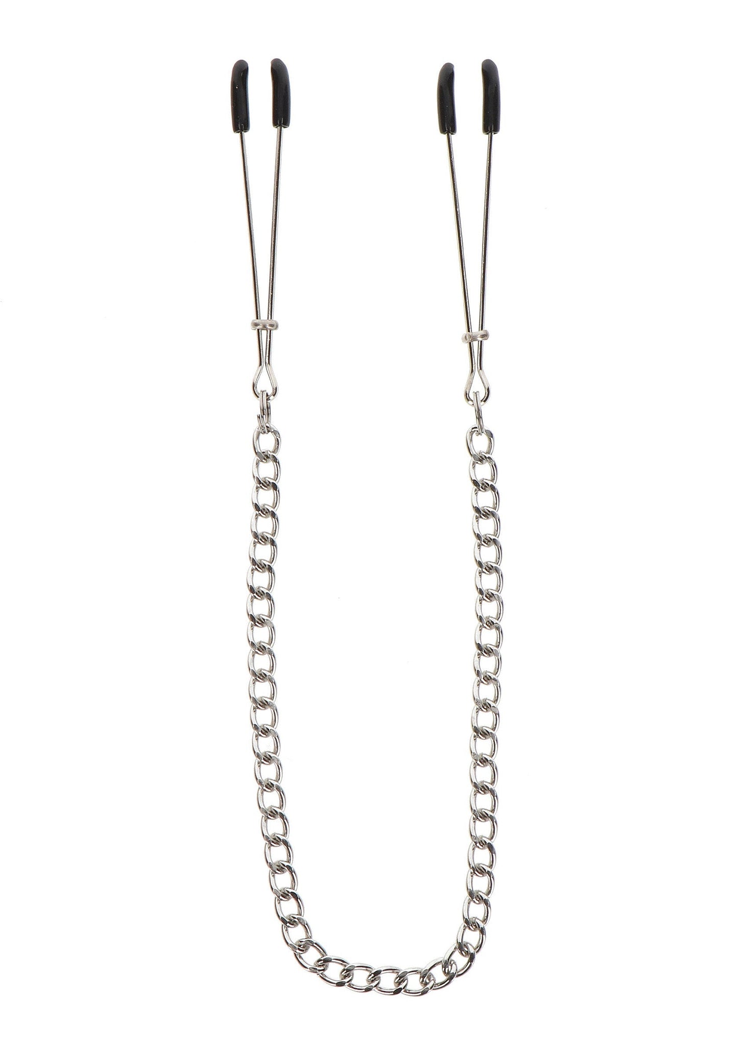 17271 taboom nipple play tweezers with chain