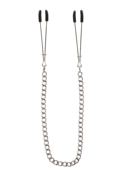 17271 taboom nipple play tweezers with chain
