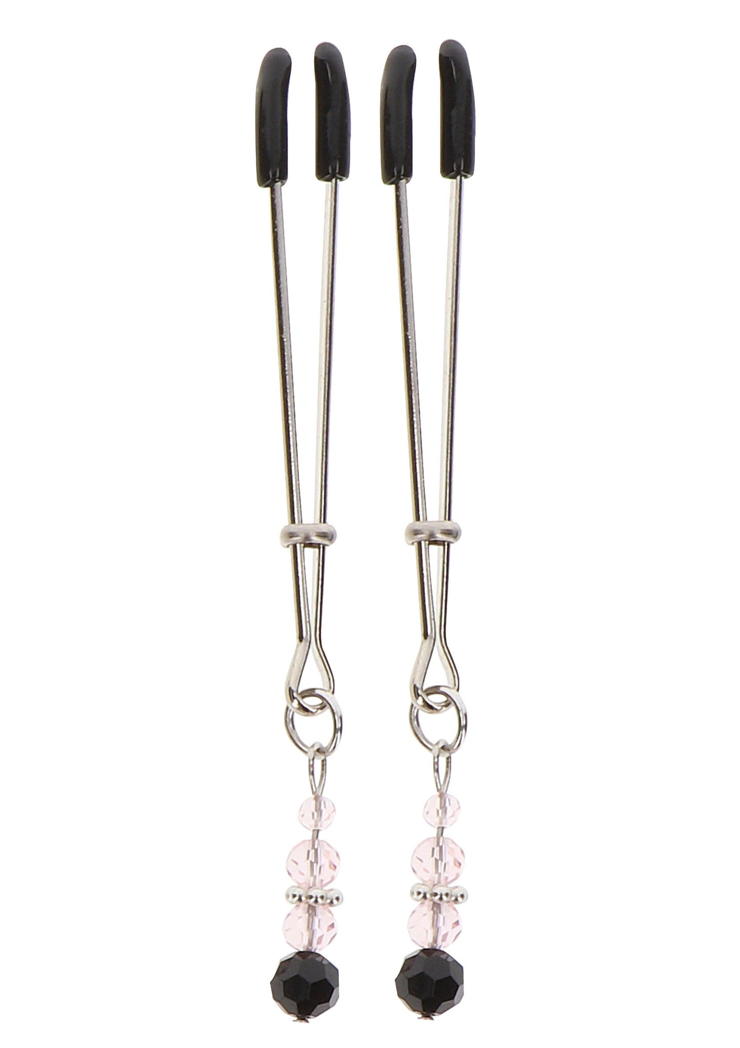 17279 taboom nipple play tweezers with beads
