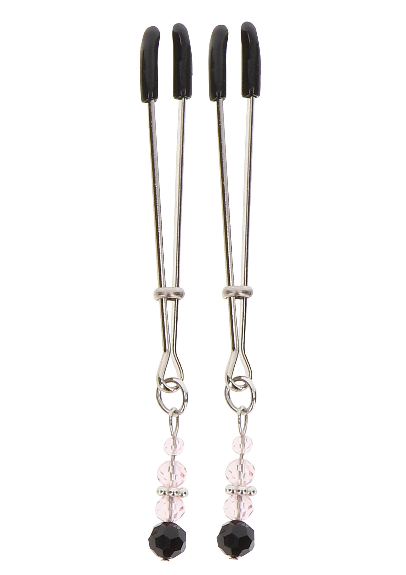 17279 taboom nipple play tweezers with beads