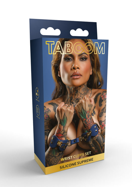 17352 taboom silicone supreme silicone wrist cuff set